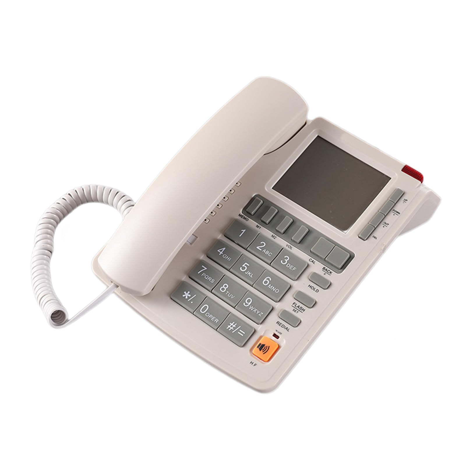 Junluck Telefono Fisso da Tavolo, Telefono Centralino con Filo Telefono Junluck Telefono Fisso da Tavolo, Telefono Centralino con Filo Telefono