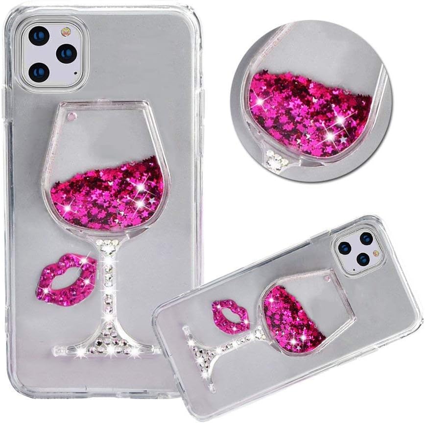 for iPhone 12 Mini Case Bling,Shinetop Luxury 3D Diamond Glitter Crystal Rhinestone Soft TPU Rubber Gel Bumper Mirror Makeup Case Protective Cover with 360 Degree Ring Stand Holder for iPhone 12 Mini