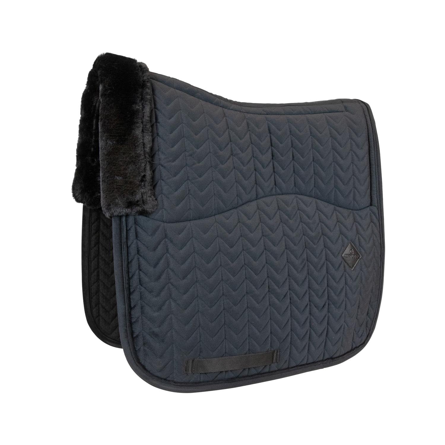Kentucky Skin Friendly Schabracke Velvet Dressur schwarz