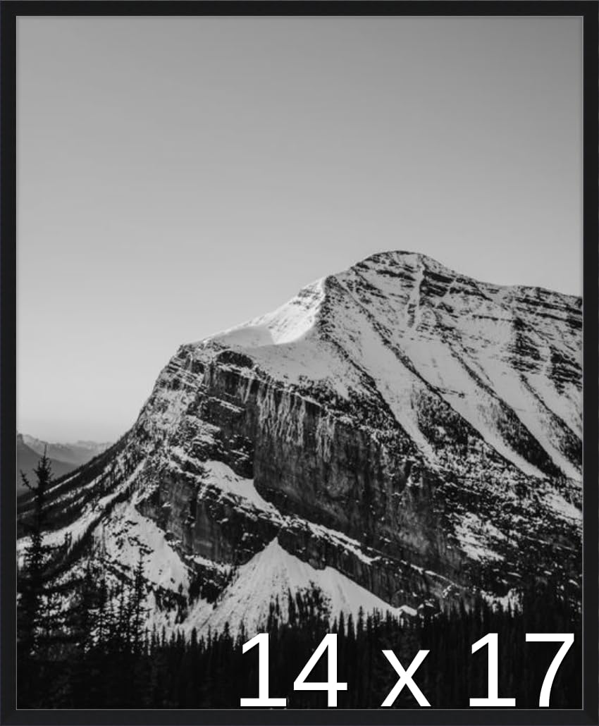 Frame It Easy 14 x 17 Satin Black Metal Frame (Ashford)