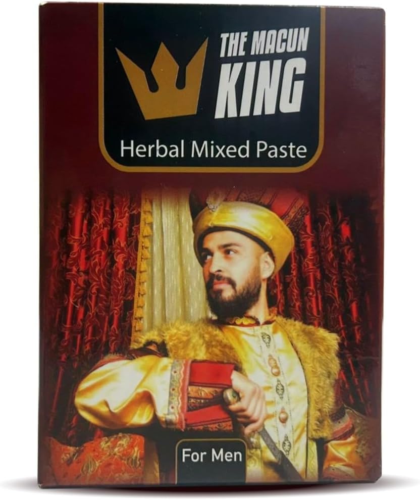 Herbal Mixed Paste 240 gr Turkish Honey Macunu King Paste- Fast Performance (240g)