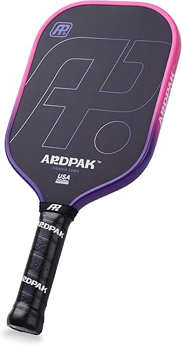 Pickleball Paddle, T700 Carbon Fiber Abrasion-Resistant Surface, 16MM Polypropylene Honeycomb core, USAPA Approved, High Grit,The Pickleball Paddle