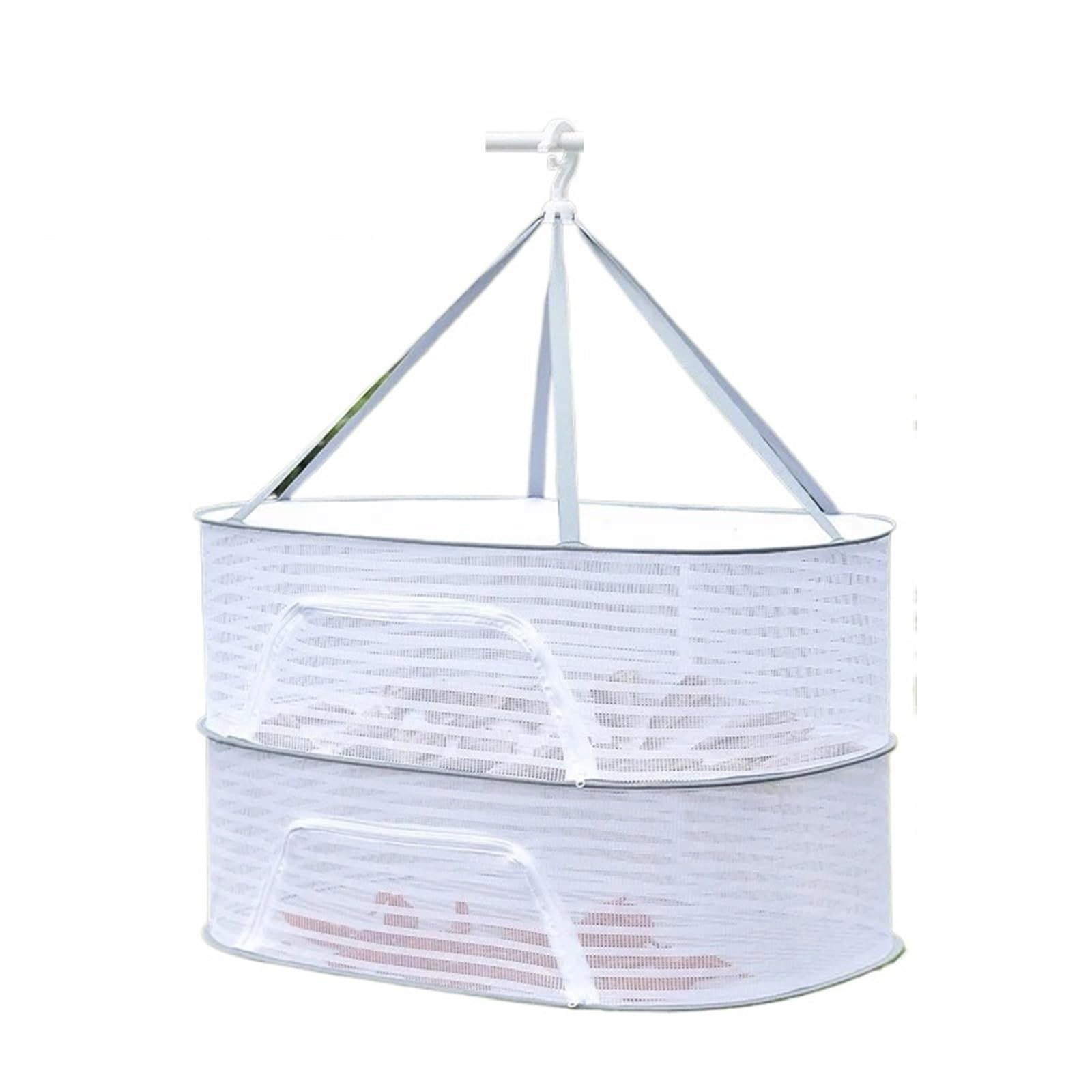 ZHSOAO 2pcs Clothes Drying Net Hanging Nets For Clothing Cloth Dryer Cage Storage Rack for Underwear Sock