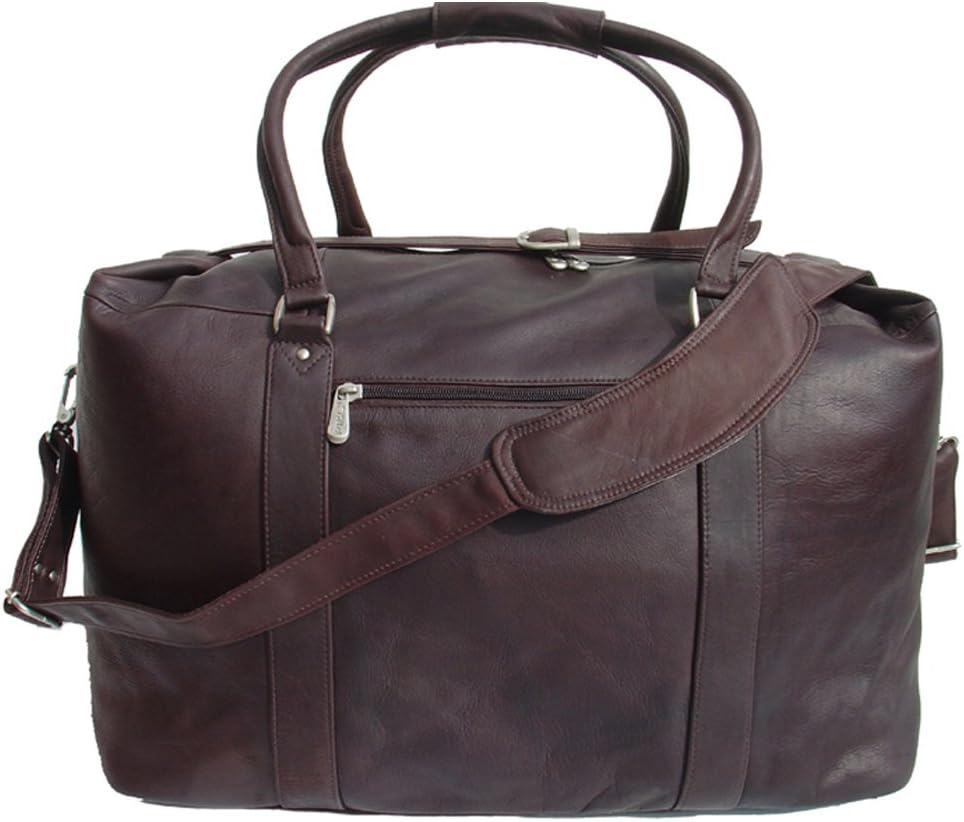 Piel Leather European Carry-On, Chocolate, One Size