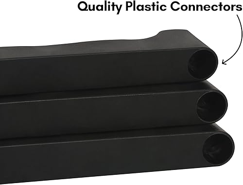 Miniatura 6 de Americanflat Organizador de zapatos, estante de almacenamiento de 3 niveles con marco de acero resistente, ideal para armarios, entradas o garajes,