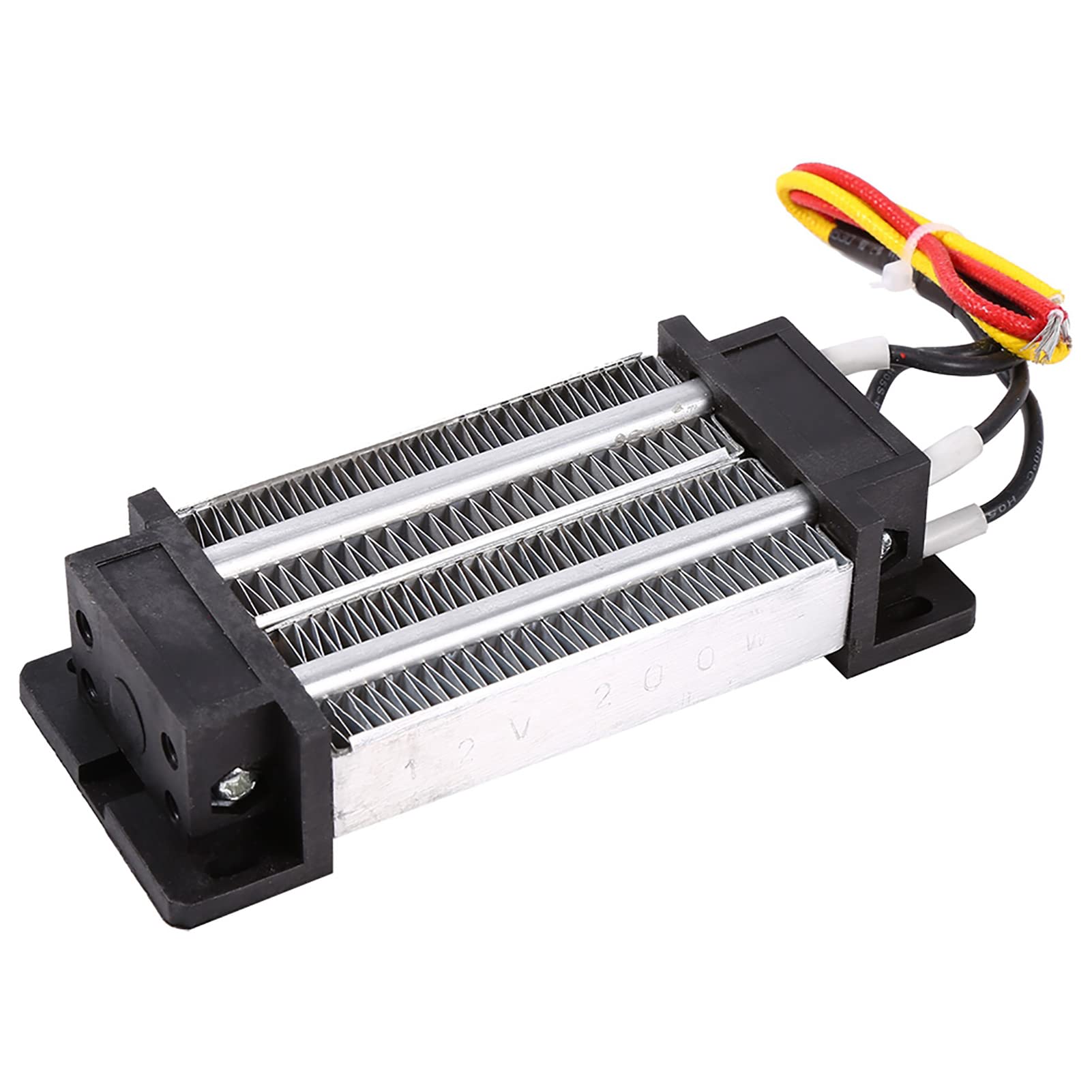 200W 12V DC Electric Ceramic Space Heater Thermostatic High Power PTC Heating Element Heater Small Heater for Air