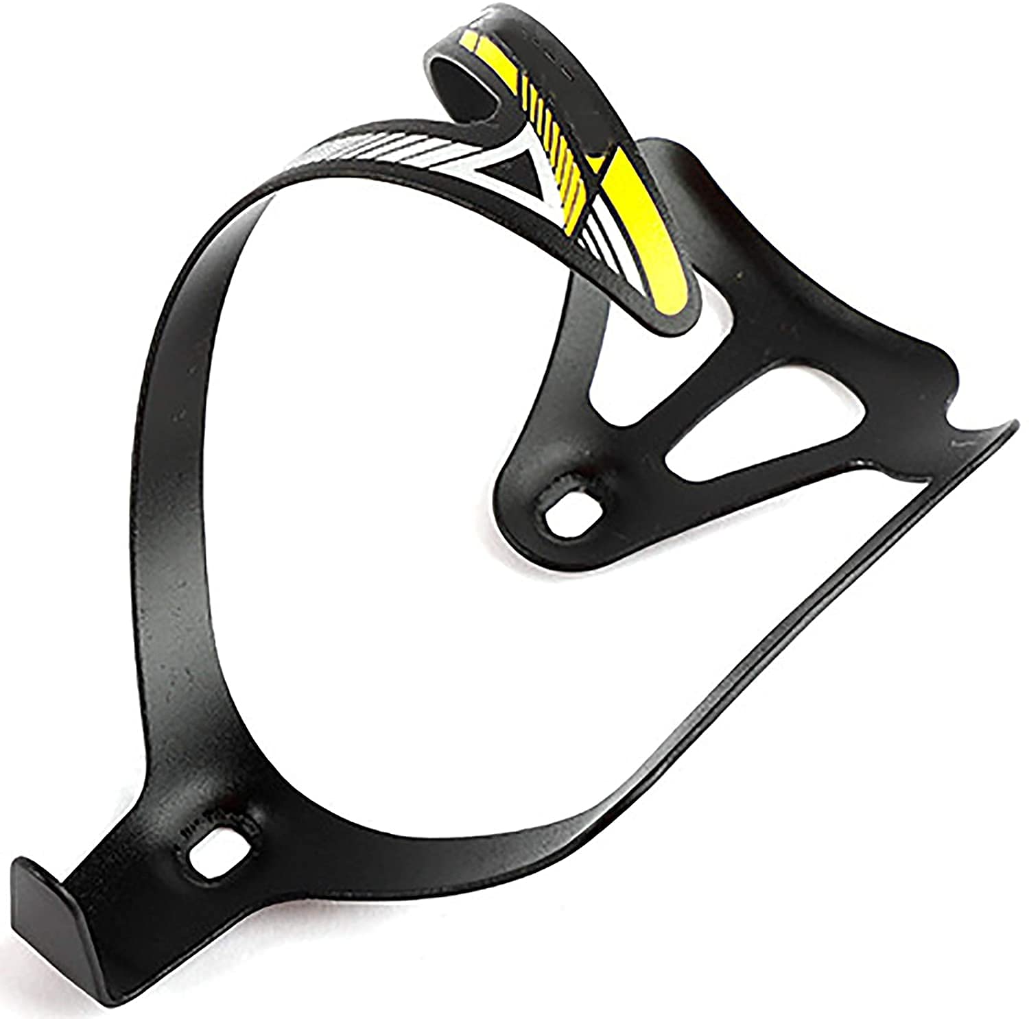 Bouteille de bicyclettes cage stable en aluminium MU jaune pour cadre de vélo