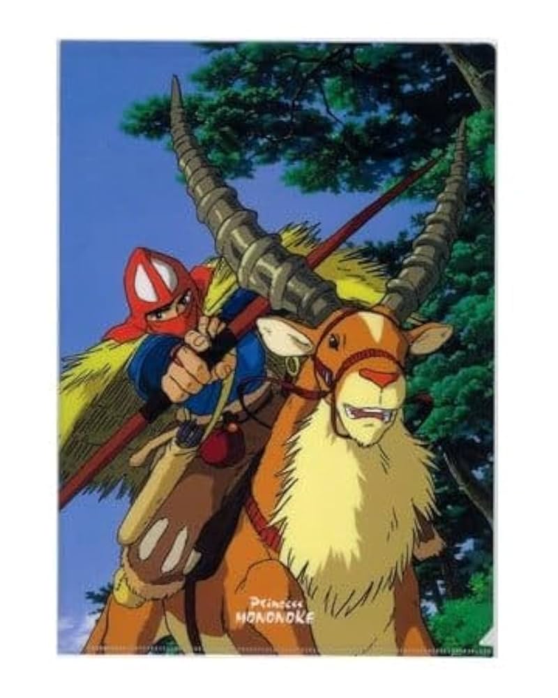 11.【もののけ姫】ジブリ美術館 フィルムブックマーカー アシタカ コダマ 11.【もののけ姫】ジブリ美術館 フィルムブックマーカー