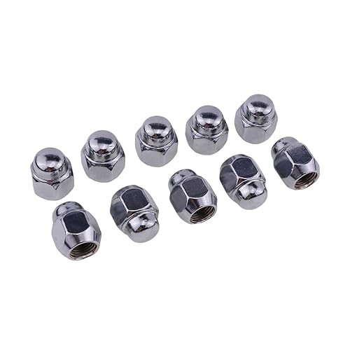 Miniatura 2 de DVPARTS 10 tuercas de rueda 611-076 M12-1.25 Bellota-0.748 in hexagonales, 0.945 in de longitud compatibles con Dorman Subaru BRZ, Ascent,