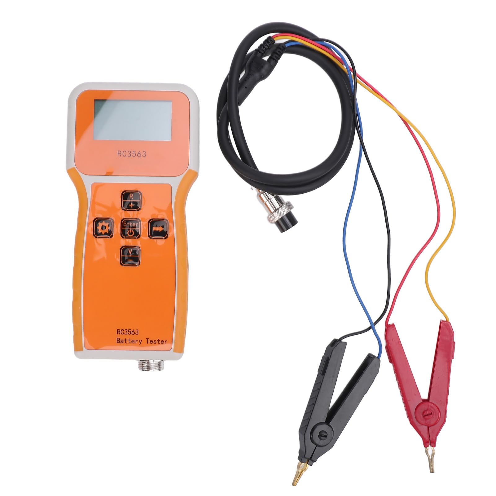 Bewinner Tester di Tensione e Resistenza Interna Batteria Portatile, 200Ω 100 V CC, Display Digitale Ad Alta Precisione, Misuratore di Impedenza CA Condensatore e Resistore, per Batterie LiFePO4 e