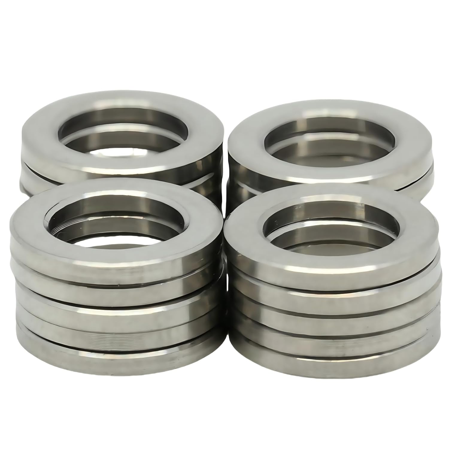 Titanium Flat Washers M8, 20-Pack - Lightweight & Corrosion-Resistant for Marine, Drone & Outdoor Applications (Natural Titanium)
