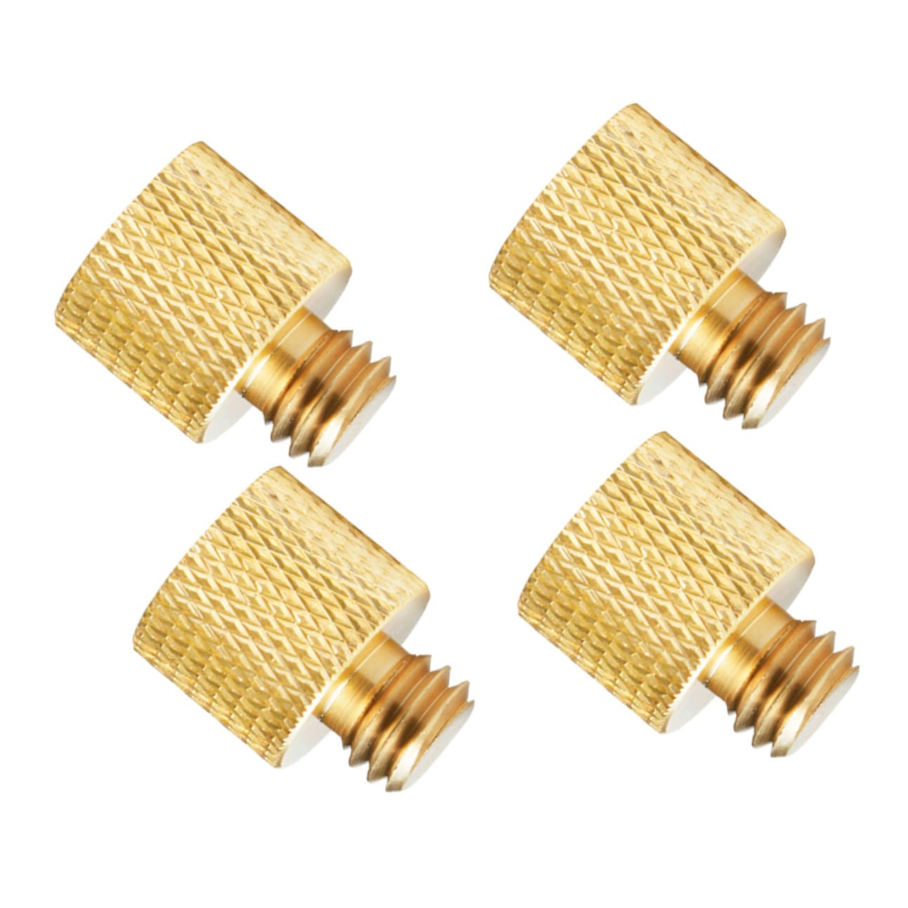 Adaptador de tornillo 1/4 a 3/8 para cámara LABRIMP de cobre dorado para rótulas de trípodes 7