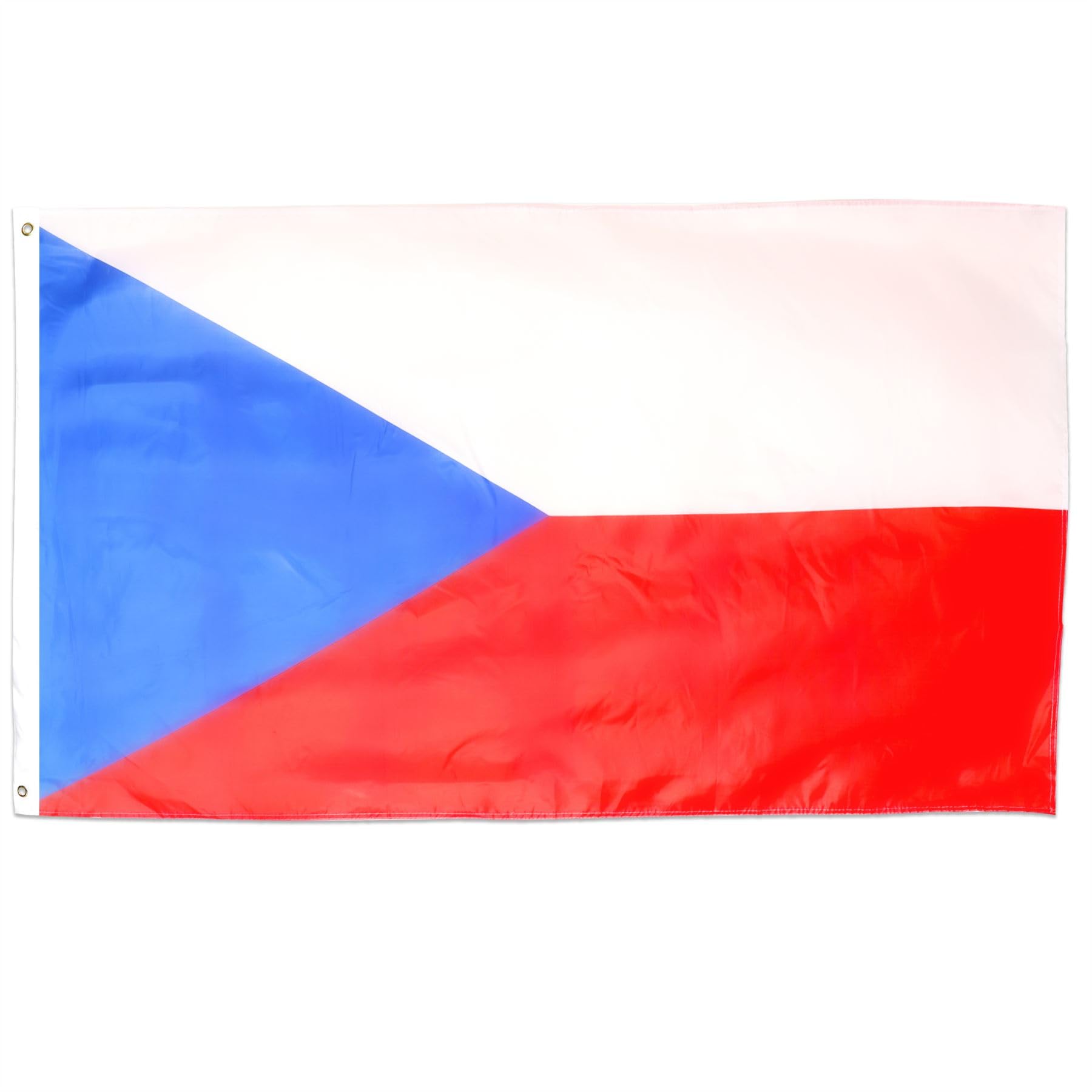 Large Czech Republic Flag - 5ft x 3ft Czech Flag - Euros Football Supporter Indoor Outdoor Decoration