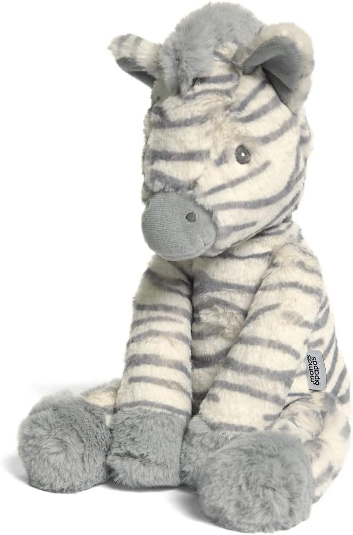Mamas & Papas Baby/Toddler Soft Toy, Ziggy Zebra