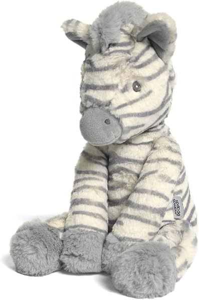 Mamas & Papas Baby/Toddler Soft Toy, Ziggy Zebra - 1
