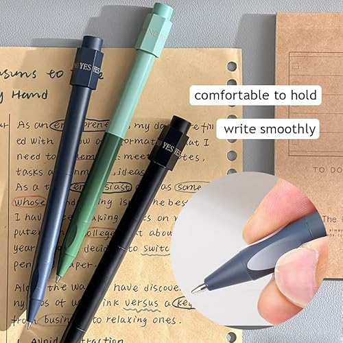 Y&I New Fidget Spinner Pen Kit, EDC Ballpoint Pen with Rotating Cap, 2 Ink Refills and A Pen Case, Fidget Pen Gift Set to Relieve Stress Anxiety, Creative EDC Gadget for Office School - Image 6