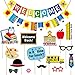 Produktbild Erster Schultag Party Lieferungen Set, Einschließen Welcome Banner, Apple Pencil Banner und Photo Stand Requisiten Kit für Kinder, Schüler und Lehrer