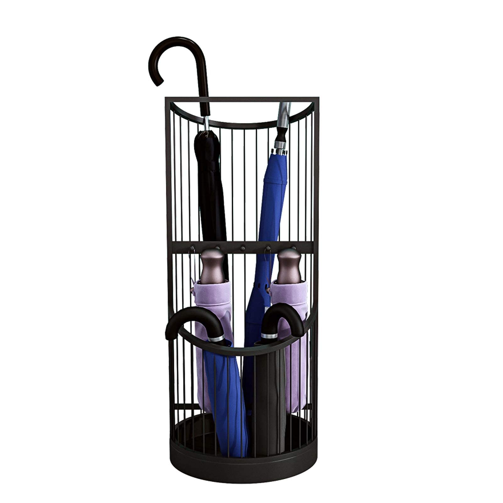 Porte-parapluie gain de place or pour une entrée de maison toujours impeccable