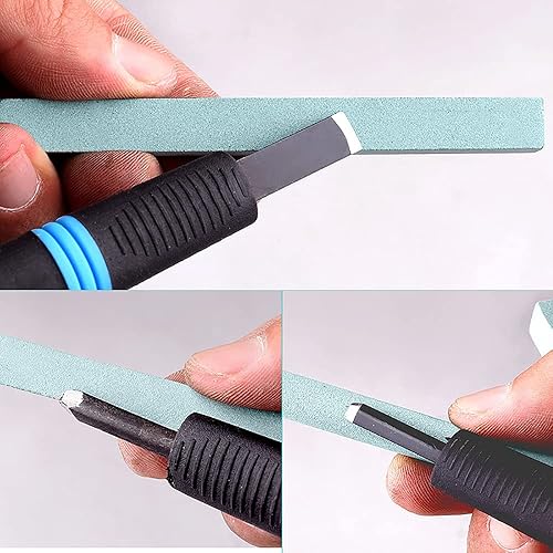 Miniatura 6 de Kit de piedra de afilar para tallar cincel afilar juego de piedras