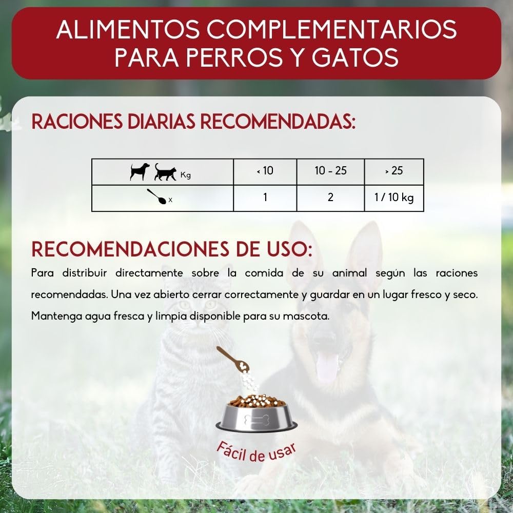 NUTRIVET - Suplemento de Comida - Perros y Gatos -Art Control - Recipiente 425 g