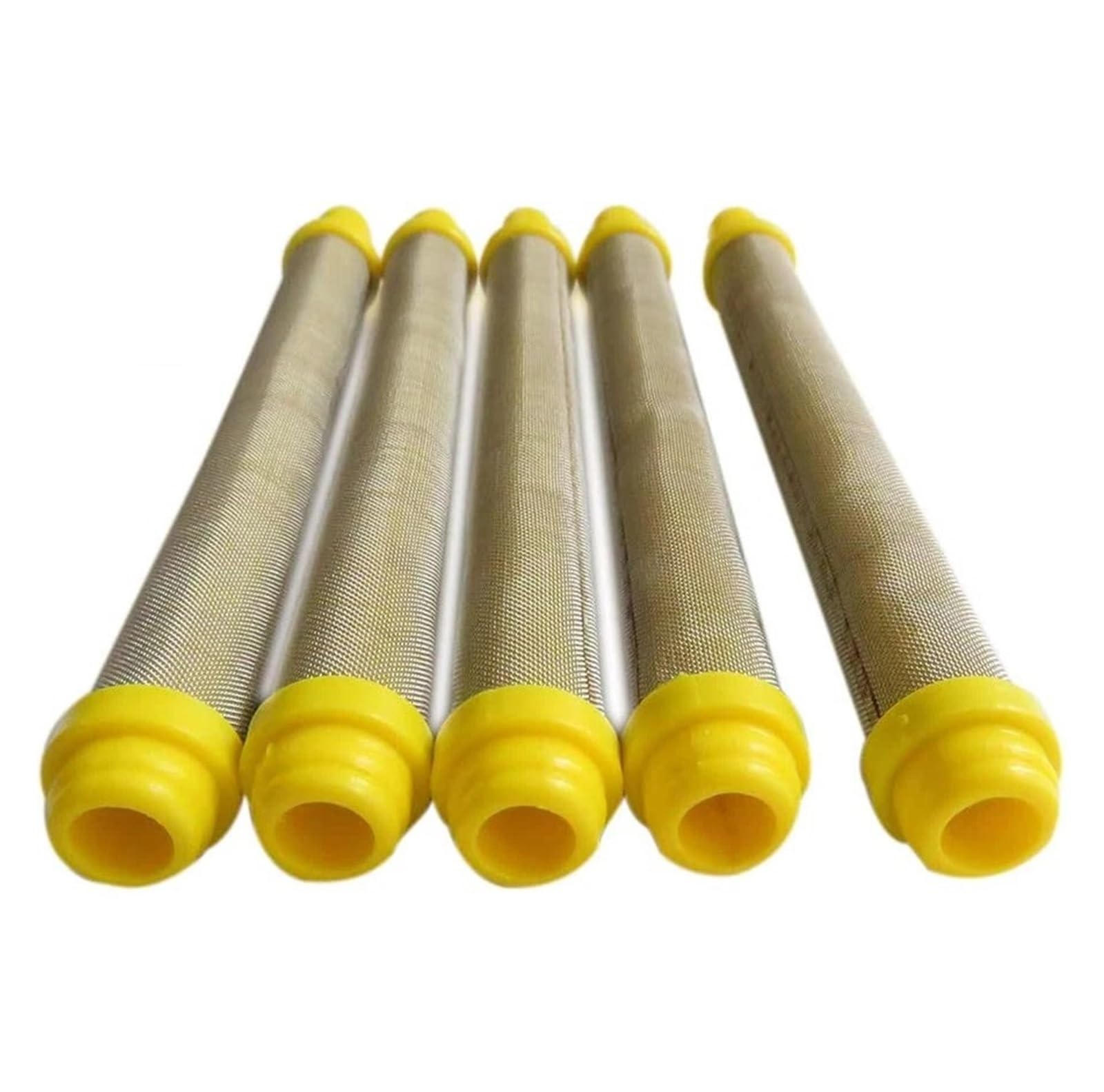 Filtre pulvérisateur à Pression Jaune 100 Mailles, 5 pièces