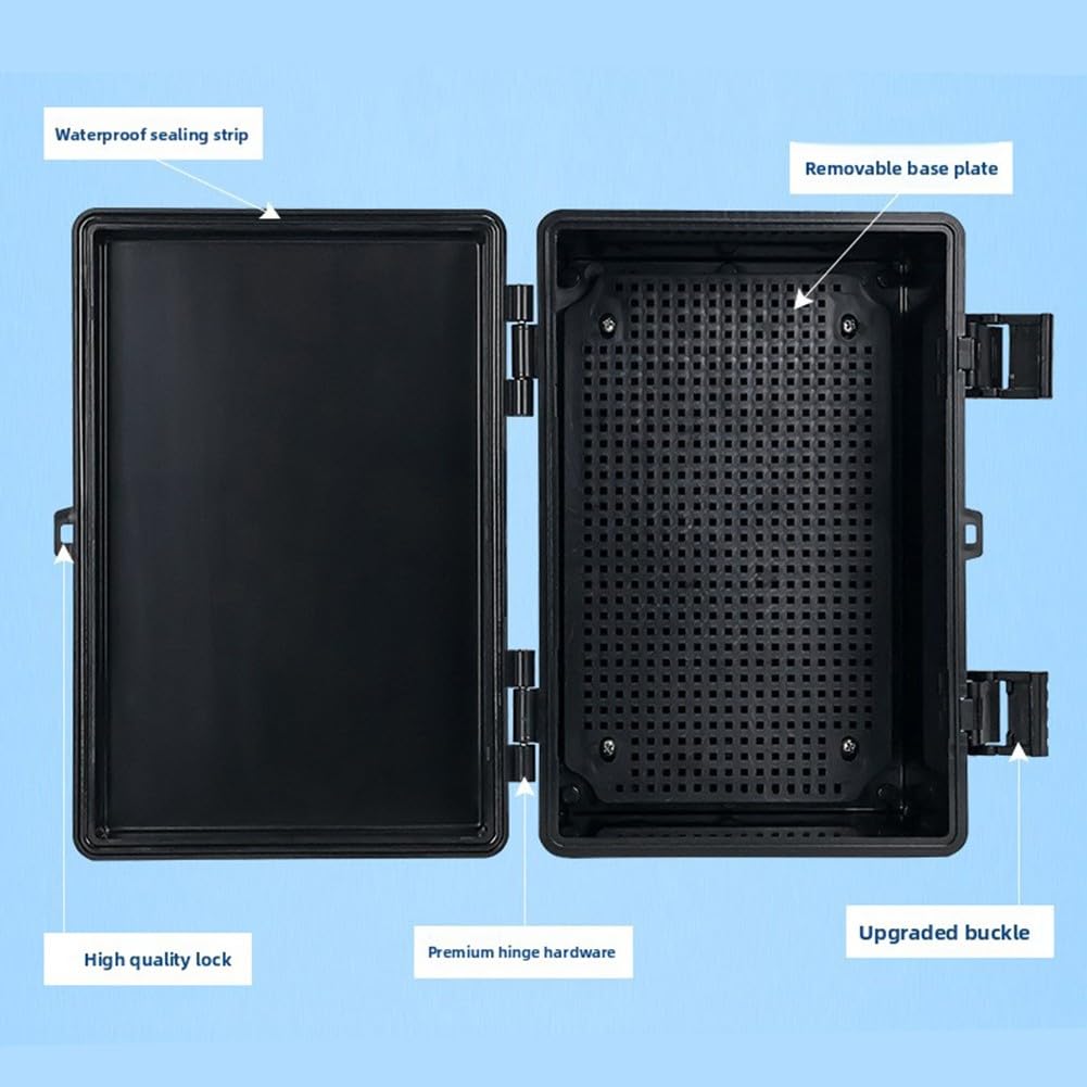 Caja de conexiones de plástico ABS impermeable IP67 de 150 x 100 x