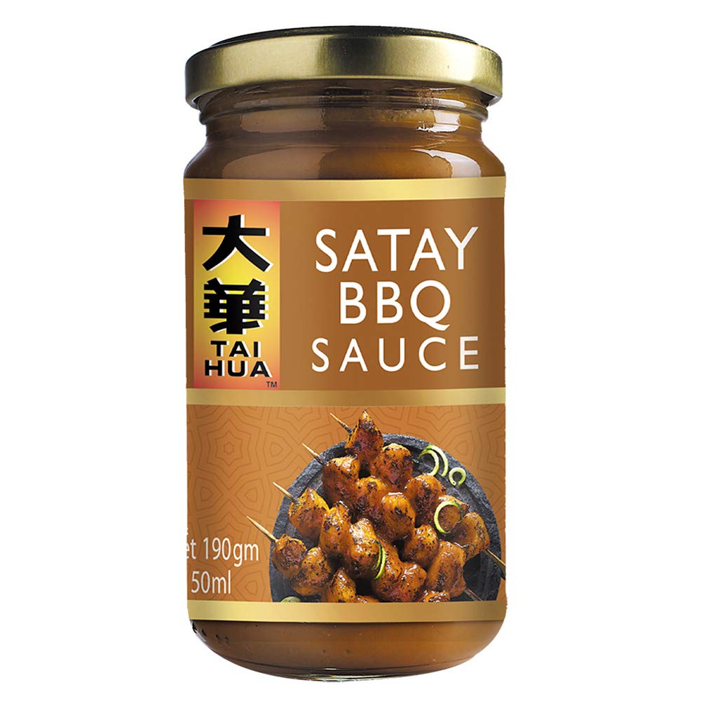 Satay BBQ Sauce – Authentic Southeast Asian Flavour, 150 ml ℮ 6.7 oz ℮ 190 g