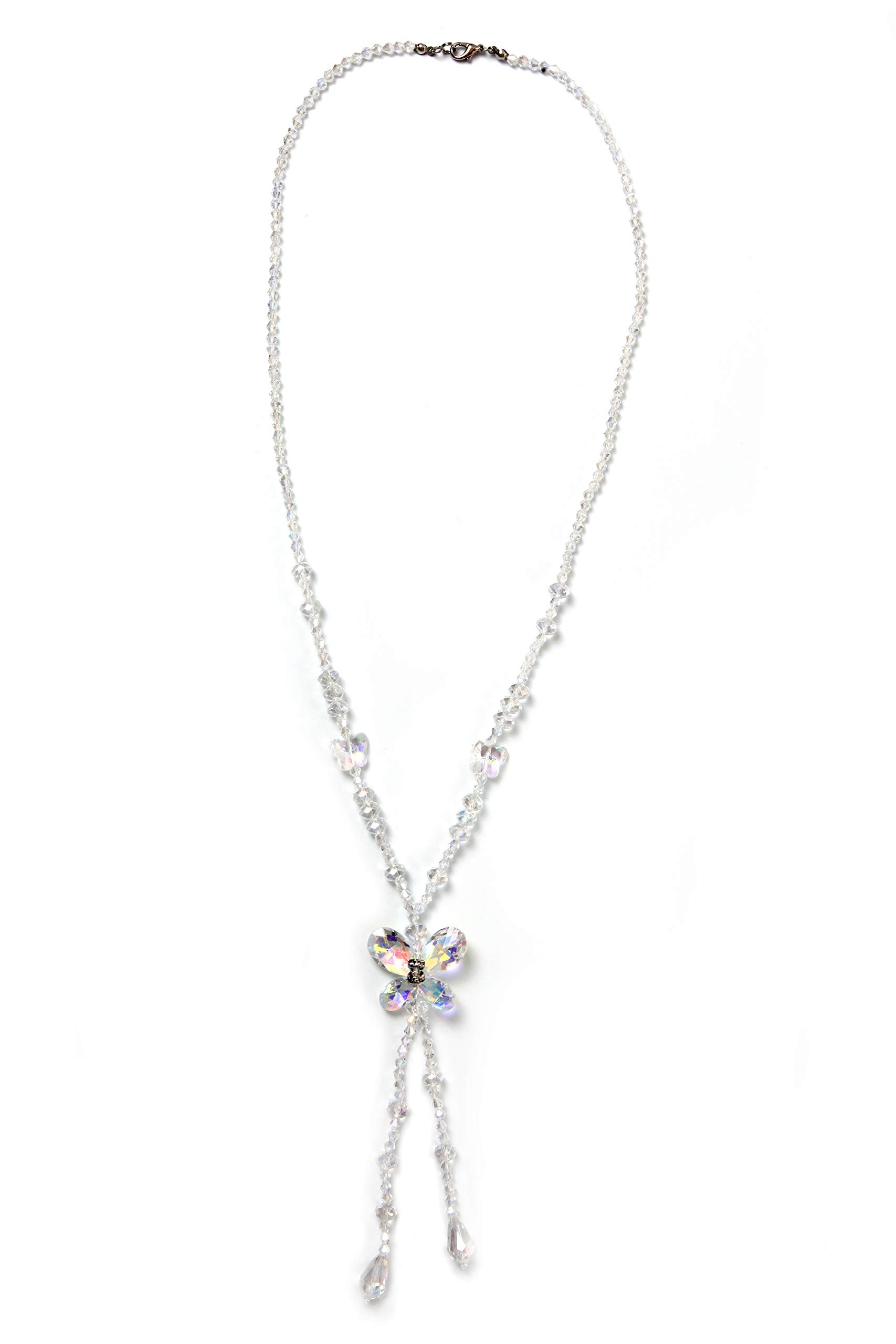 collezione alessandro Long Chain BO with Butterfly Glass