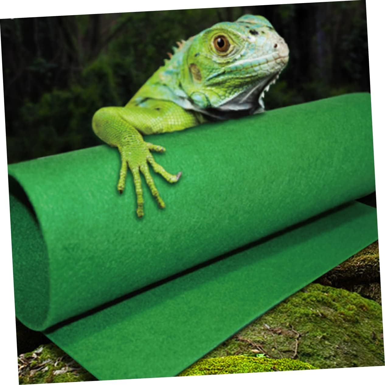 BESTonZON Reptile Cushion Moisture Mat for Warmth for Tortoises and Reptiles and Safe Sleeping Pad
