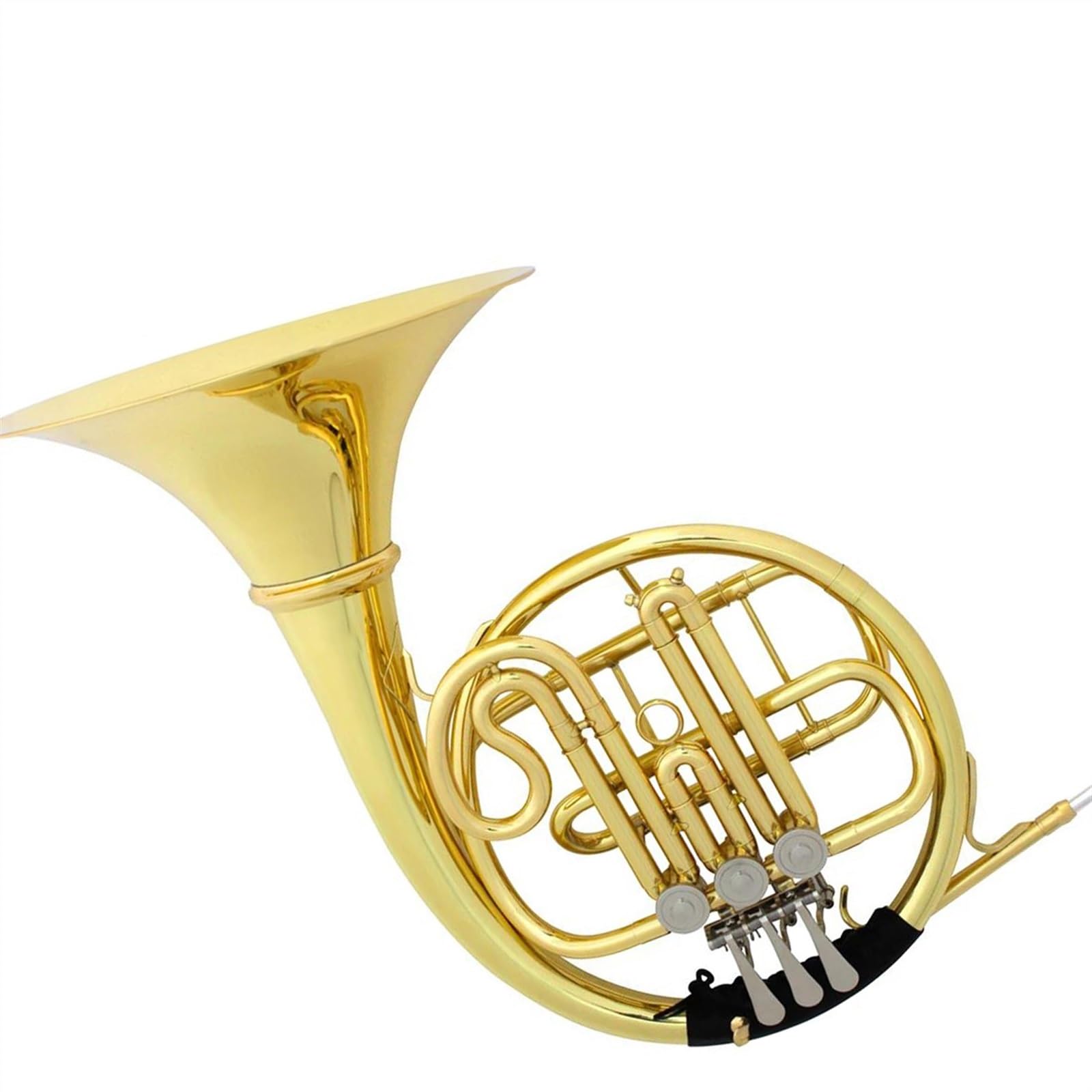 débutants cor français Cor Français Bb Corps En Laiton 3 Clés Cors Français Avec Étui Professionnel B Plat Doré Fendu Cor Français