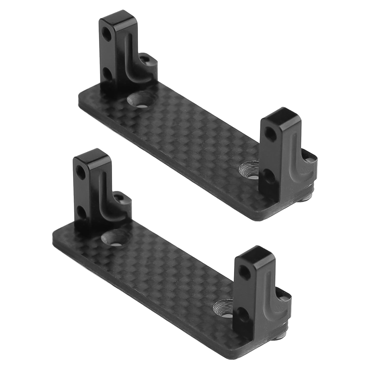 VGEBY Supporto Per Servo RC In Lega Di Alluminio, 2 Pezzi, Universale Per TB03 TT02 XV01, Upgrade Auto Telecomandate - 3