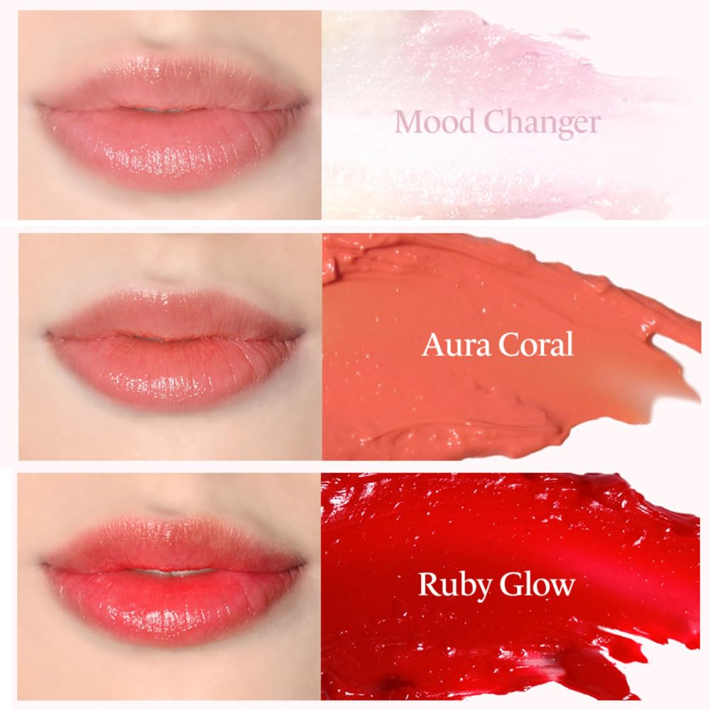 PRETTYSKIN Hydrating Tinted Lip Balm with Shea Butter & Ceramide | Lightweight, Non-Sticky Formula | Multi-Use for Lips & Cheeks (Mood Changer)