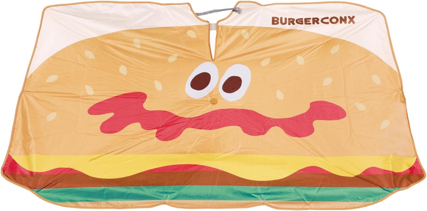 Skater CPRSS1-A Parasol Type Sunshade, Foldable, Burger Conx, Burger