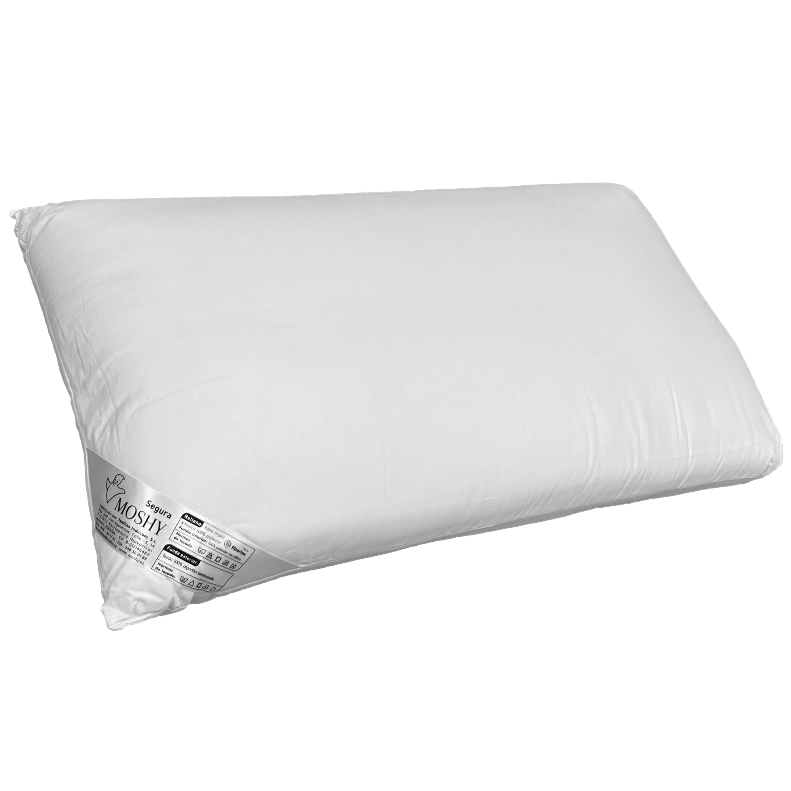 Almohada Segura Moshy de Fibra Muy Alta 90 cm