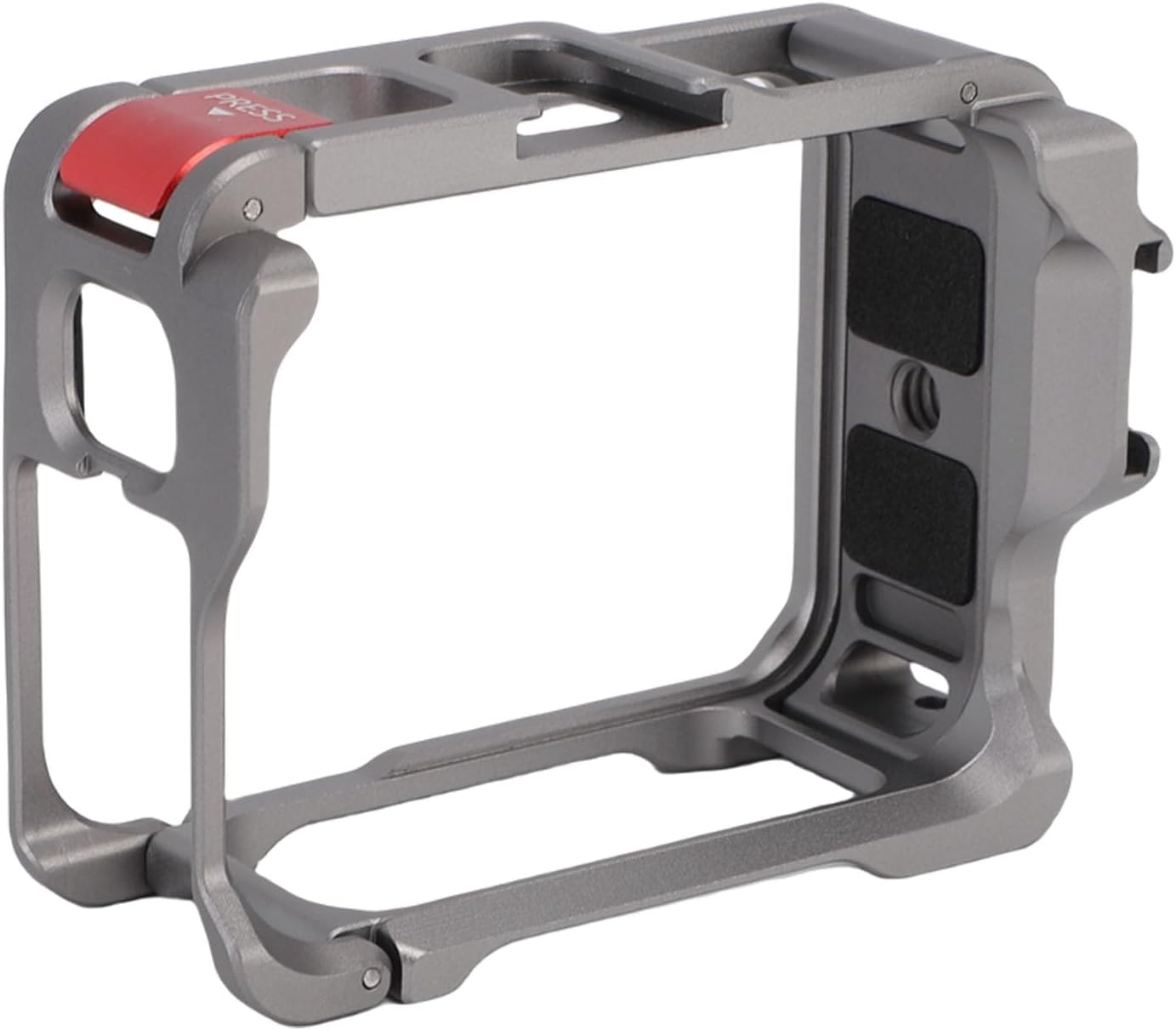 Camera Cage for Ace Pro & Ace Pro 2, Aluminum Alloy Protective Frame with Full Access OneKey Locking, Lightweight Metal Housing for HighSpeed Sports