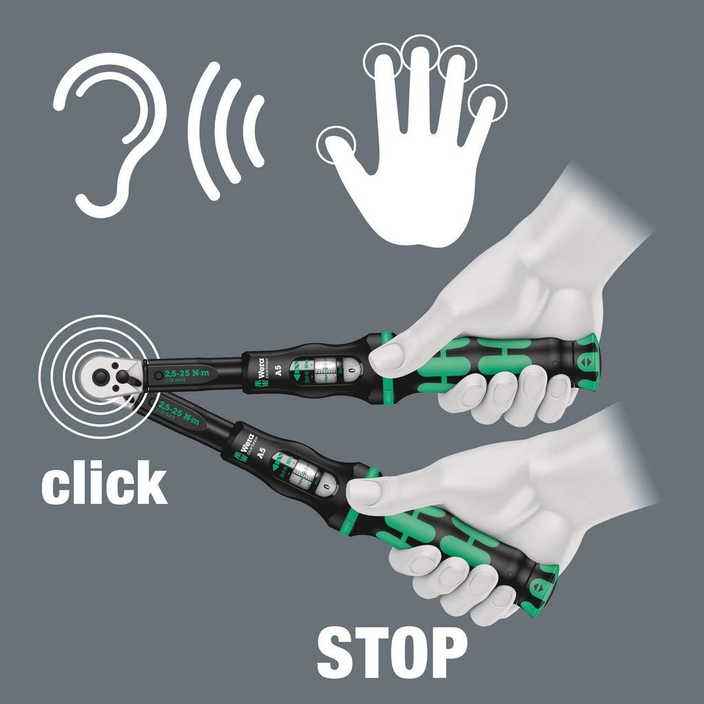 Juego de Llaves Dinamométricas, Click-Torque C 3 Set 1, 13 piezas