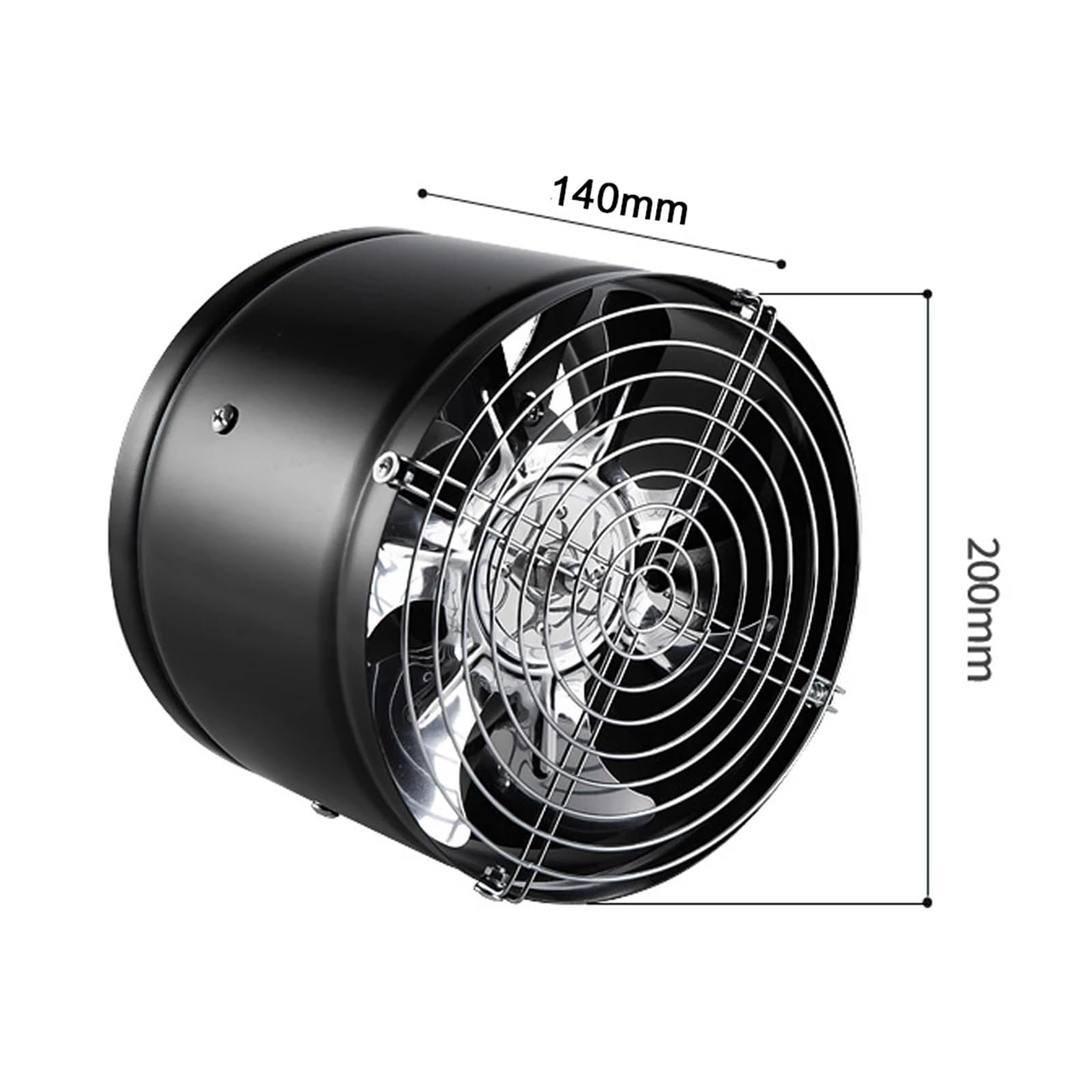 Ventilador de tubería en línea, Extractor De Tubo De 8 Pulgadas, Conducto De 8 ", Ventilador De Ventilación De Aire For Techo, Refuerzo En Línea, Extractor De Ventana De 200mm, Extractor De Cocina For