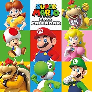 Kalender 2022 Nintendo Super Mario – Wandkalender 12 Maanden – Maandkalender 2022