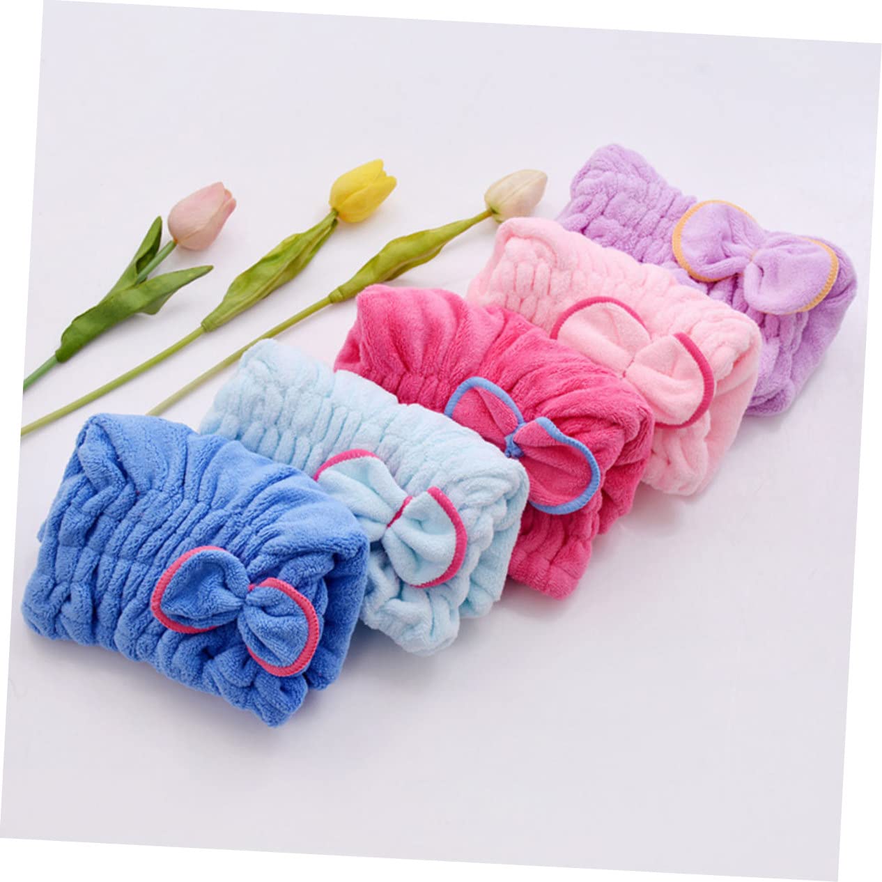 Homoyoyo Satin Élastique Avec Bouton Pour Cheveux Tresses Et Boucles Accessoire Capillaire Sommeil