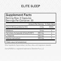 Vista 2 de Momentous Elite Sleep Capsules - Vegan - Gluten-Free - NSF Certified for Sport - 30 Servings