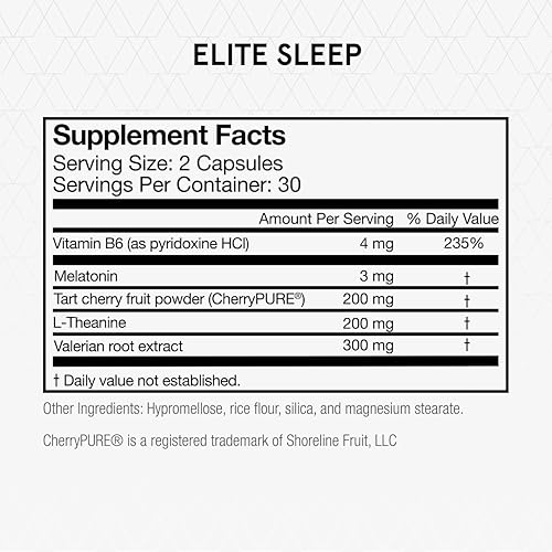 Miniatura 2 de Momentous Cápsulas Elite Sleep - Veganas - Sin gluten - Certificado NSF para Sport® - 30 porciones