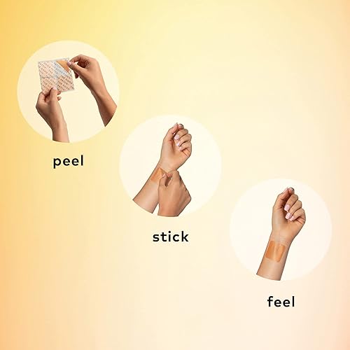 Miniatura 5 de LA MEND The Good Patch Get Balance - Paquete mixto de vitamina B12 para despertar, recuperación y sueño - Adhesivo de liberación sostenida