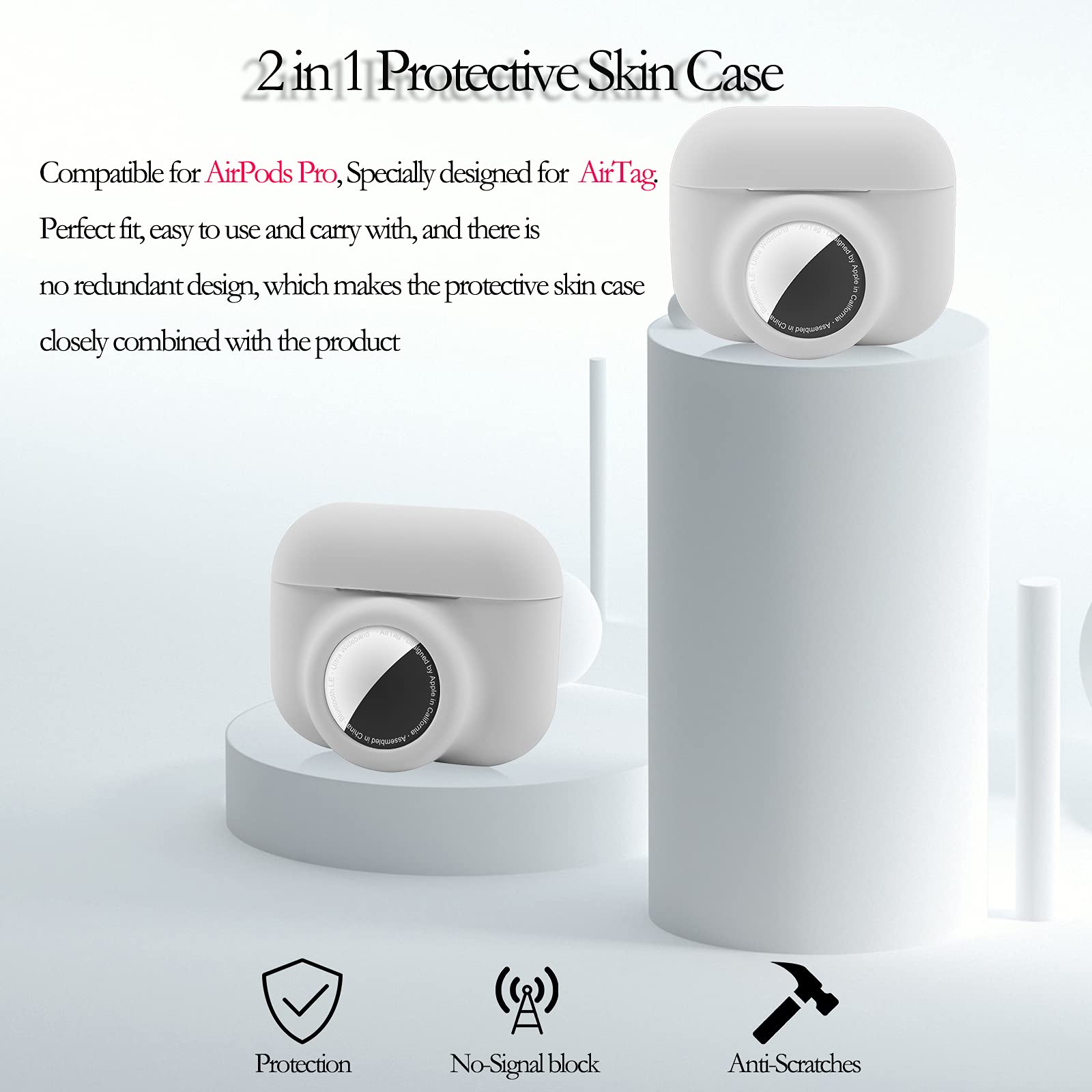 Custodia protettiva AirPods 3 - Materiale naturale - Verde | Back Market