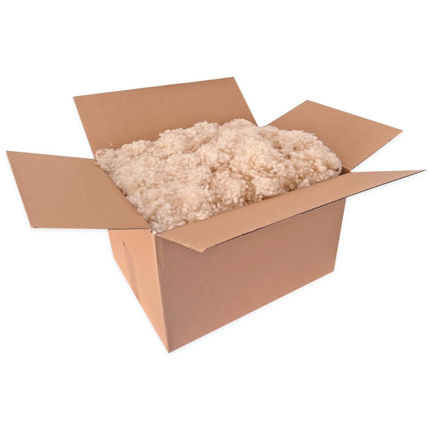 1 kg Schafwollkügelchen kbT, Kissenfüllung, Füllmaterial, Schafschurwolle, Schurwolle, Kopfkissenfüllung (1kg-Schafwollkügelchen)
