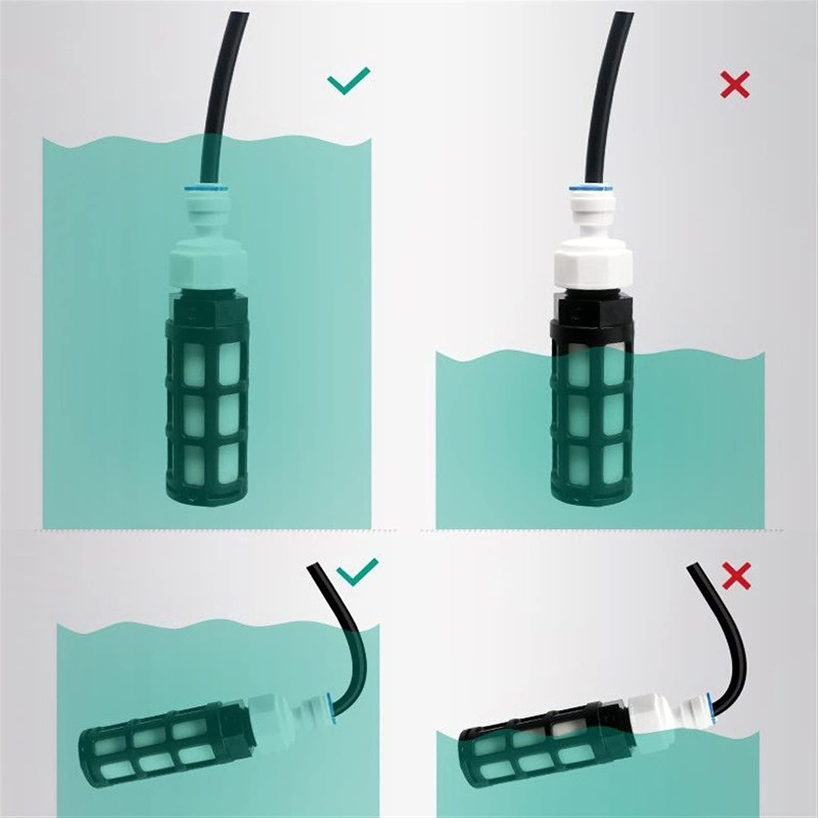 Kit de Sistema de Enfriamiento por Nebulización con Bomba, Sistema de Nebulizacion para Exteriores Terrazas Jardín Patio, Kits de Riego por Goteo para Césped, Flor, Invernadero (Size : 15m/49.2ft)