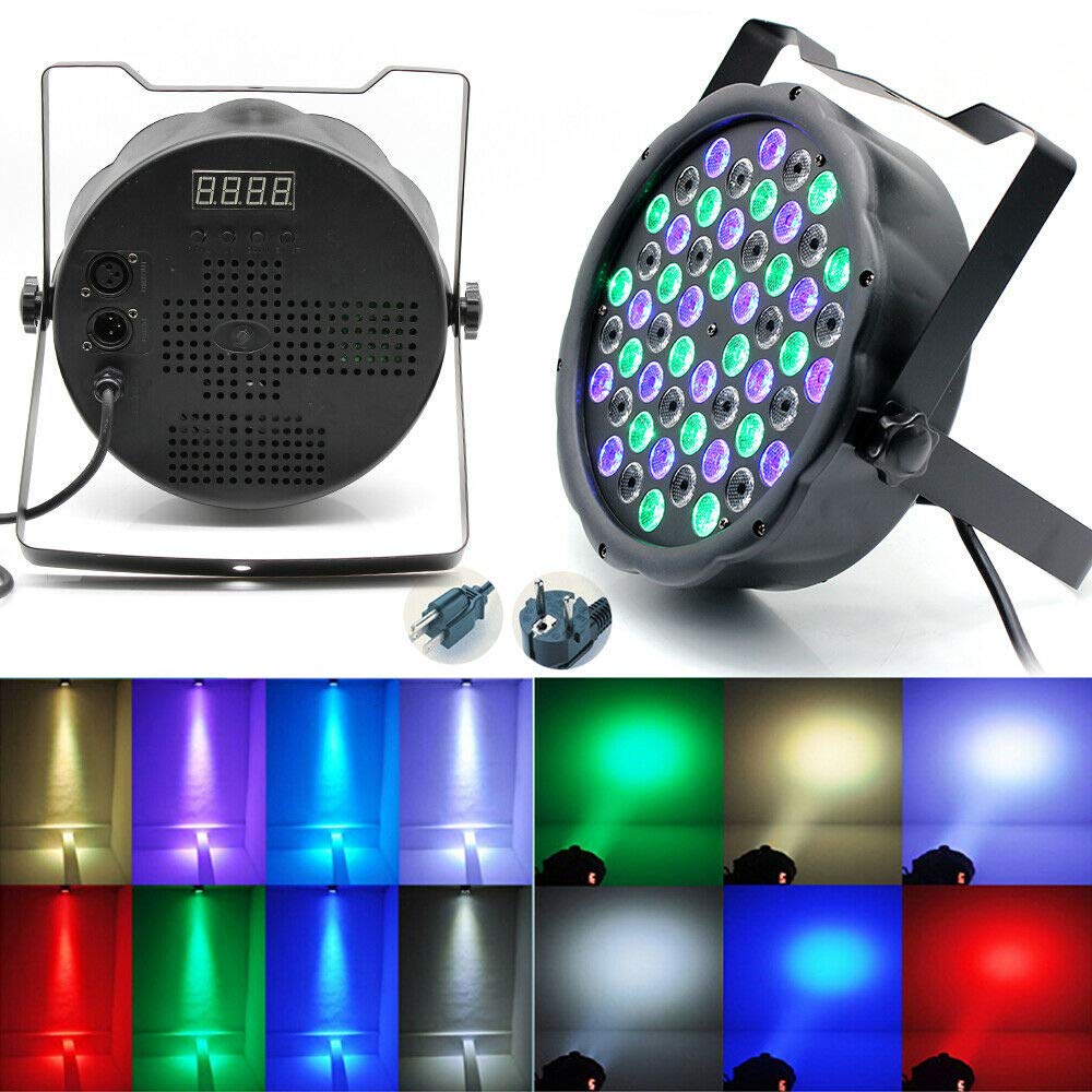 Effets de scène,Projecteur lumineux Laser RGB 18W DMX 512,lampe avec