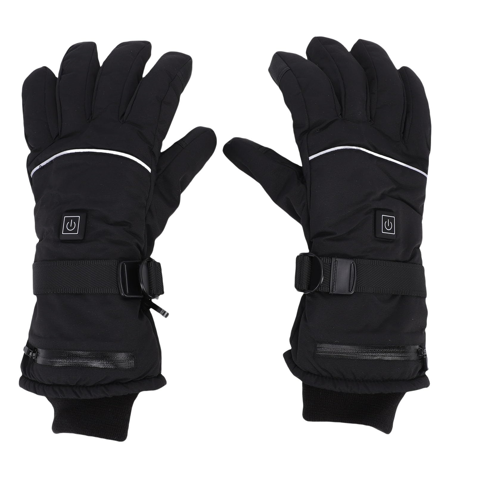 KIMISS Chauffants pour Hommes et Femmes – Chauffe-Mains d'hiver à écran Tactile Rechargeable pour Le Ski, la Randonnée, la Pêche, 3 Niveaux de Chaleur avec 2 Piles pour Temps Froid