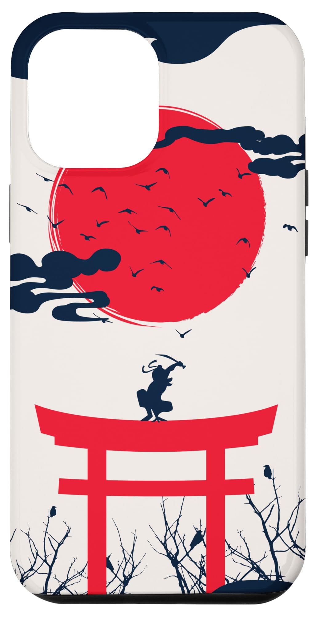 iPhone 12 Pro Max Japan Ninja - Stealth and Strength Graphic Design Case