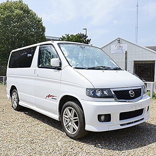 UK Wholesale UKW009 Thermal Interior Screen Blind Cover Silver - To Fit Mazda Bongo 1995-2005