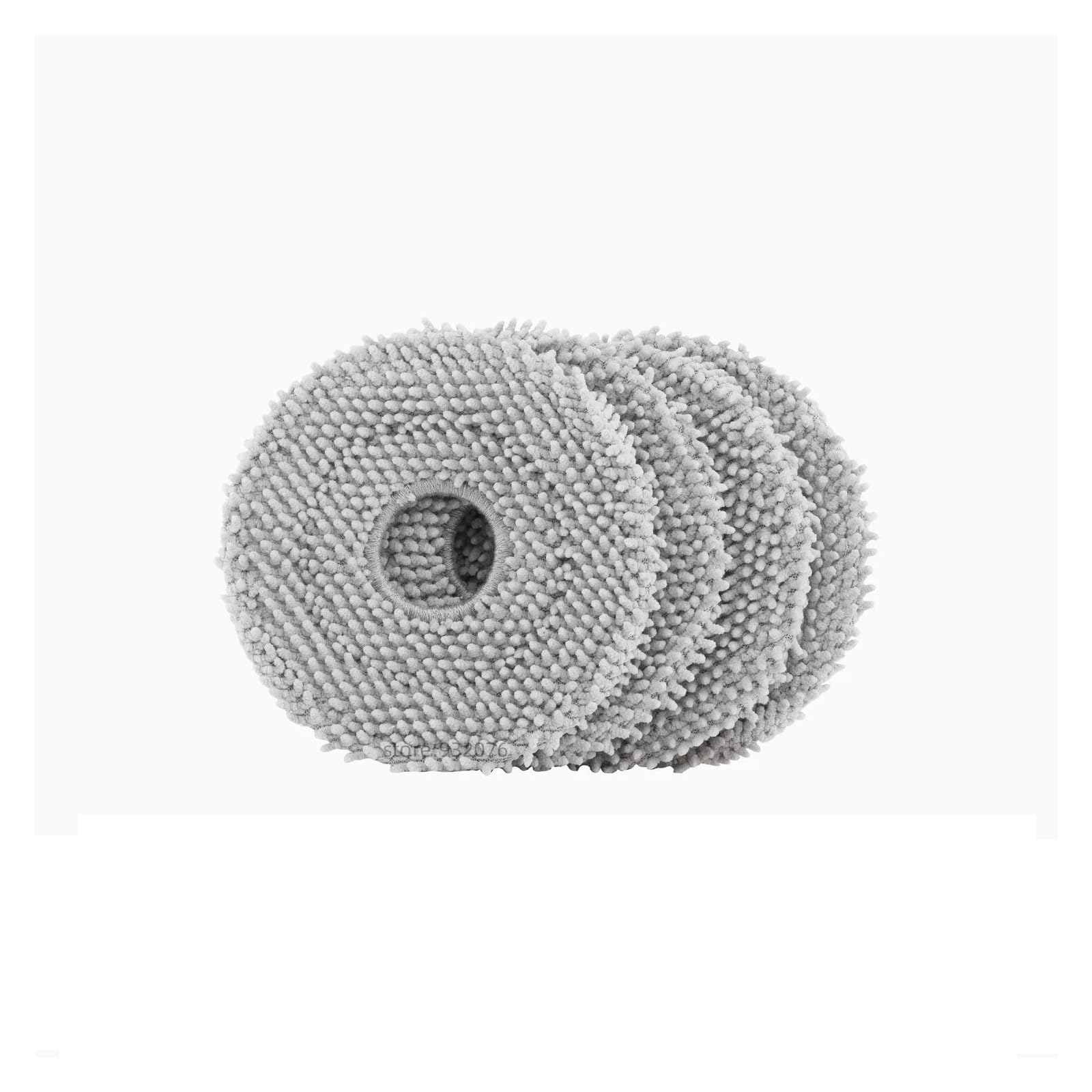 Aihdbcl Mop 4Pc Washable Filter Main/Side Brush Mop ，Compatible For Roborock，Q Revo